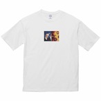 #ファックザコロナ COVID-19 FXXKIN' ビッグシルエットTシャツ ホワイト