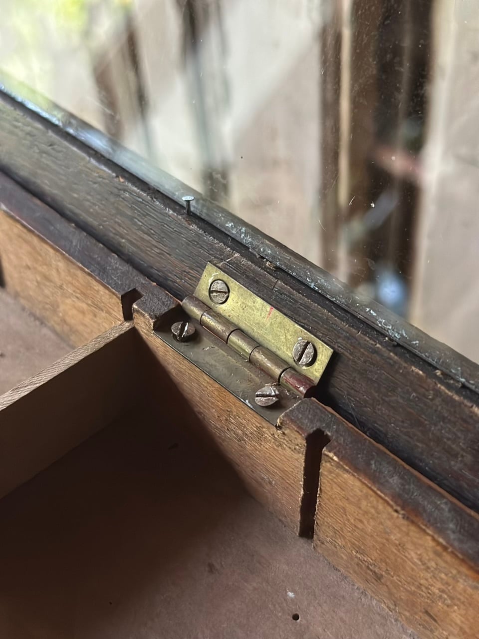 Clark's ANCHOR 3段 木製 ガラスショーケース | Brocante de La