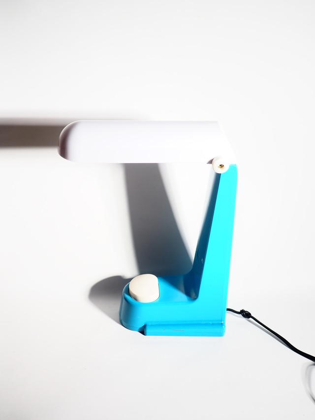 Blue fluorescent folding lamp made in Japan