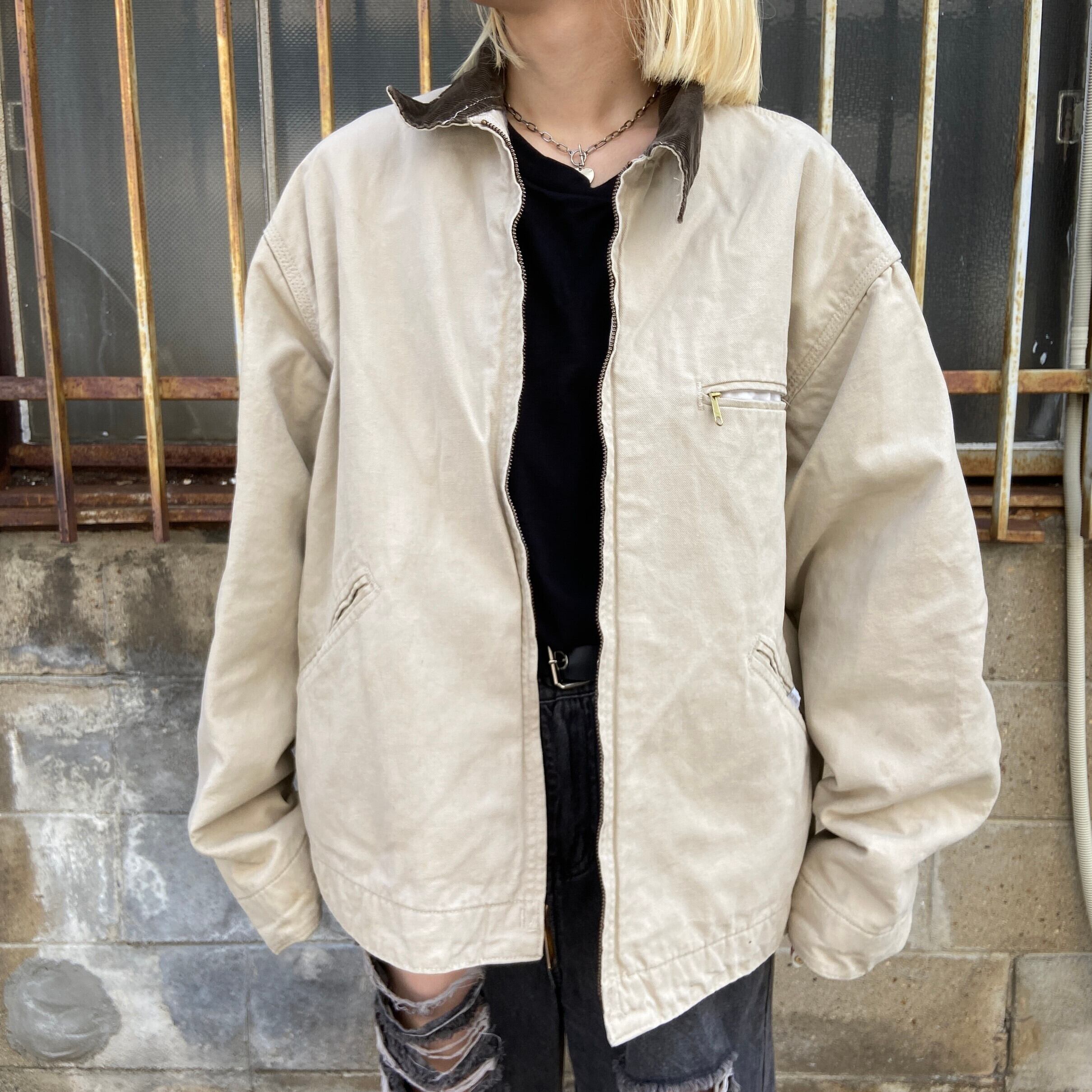 80年代 カーハート Carhartt デトロイトジャケット ダック地ワークジャケット USA製 メンズM ヴィンテージ /eaa294868