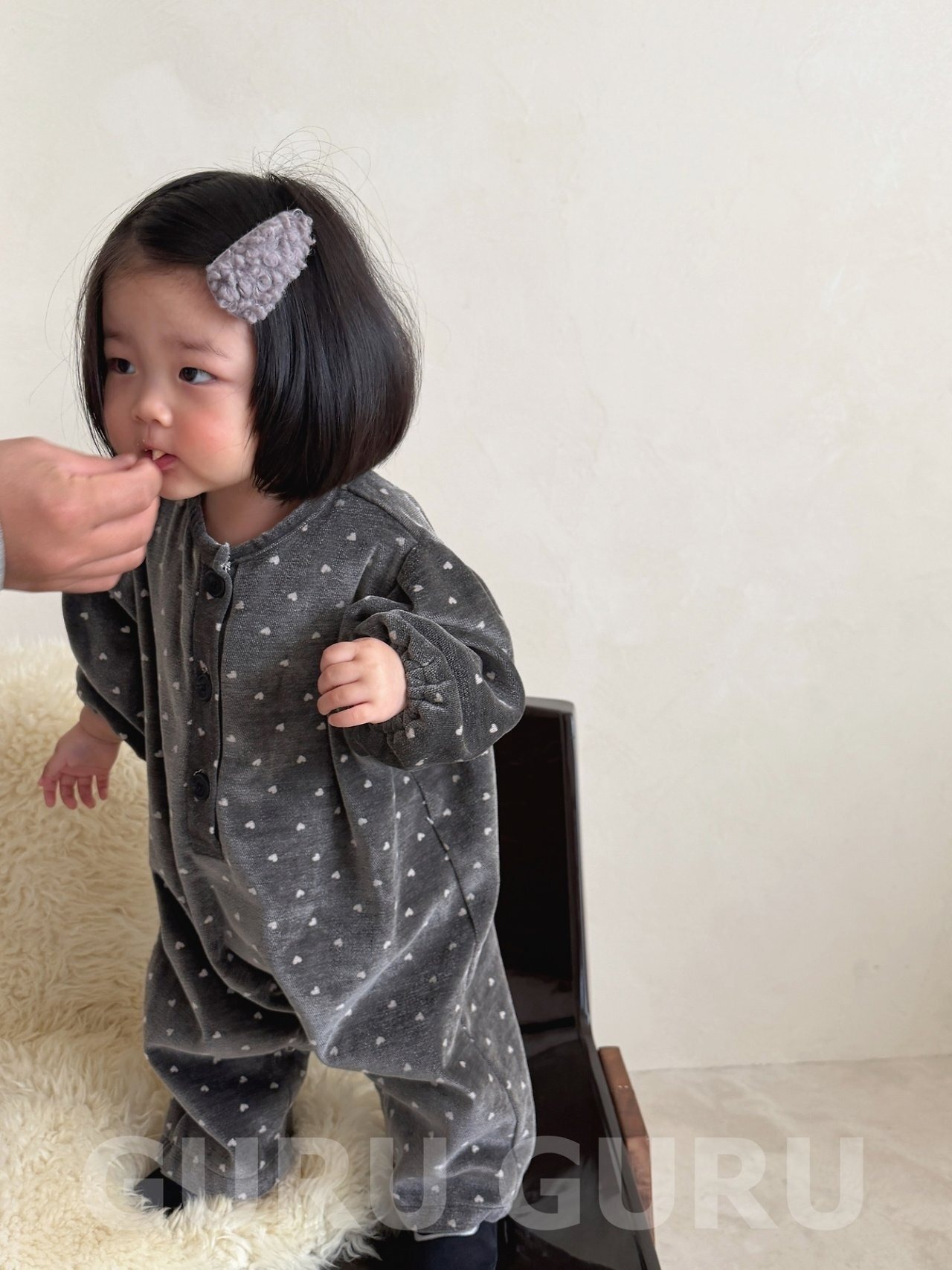 GURUGURU［取寄］velour romper 26winter