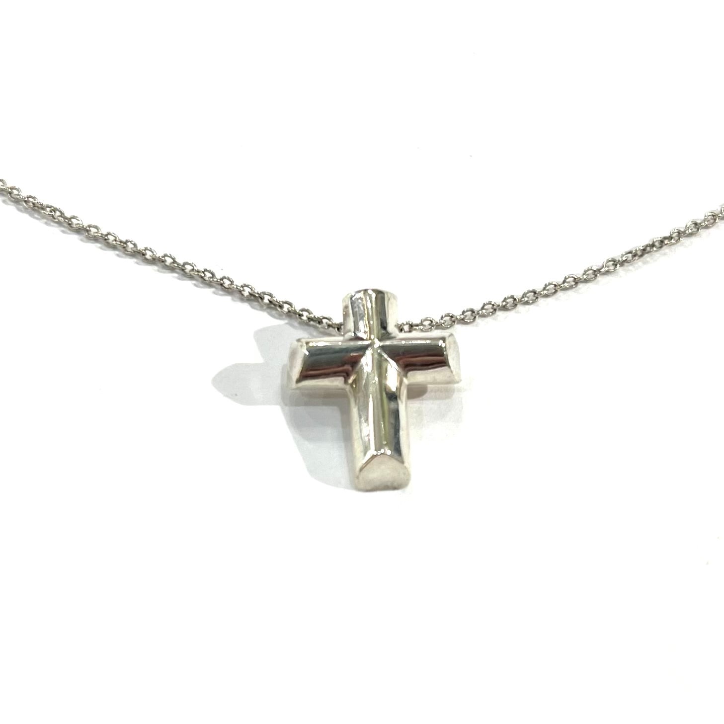 TIFFANY&CO.】2605 テンダネスハート クロスネックレス SV925 41cm
