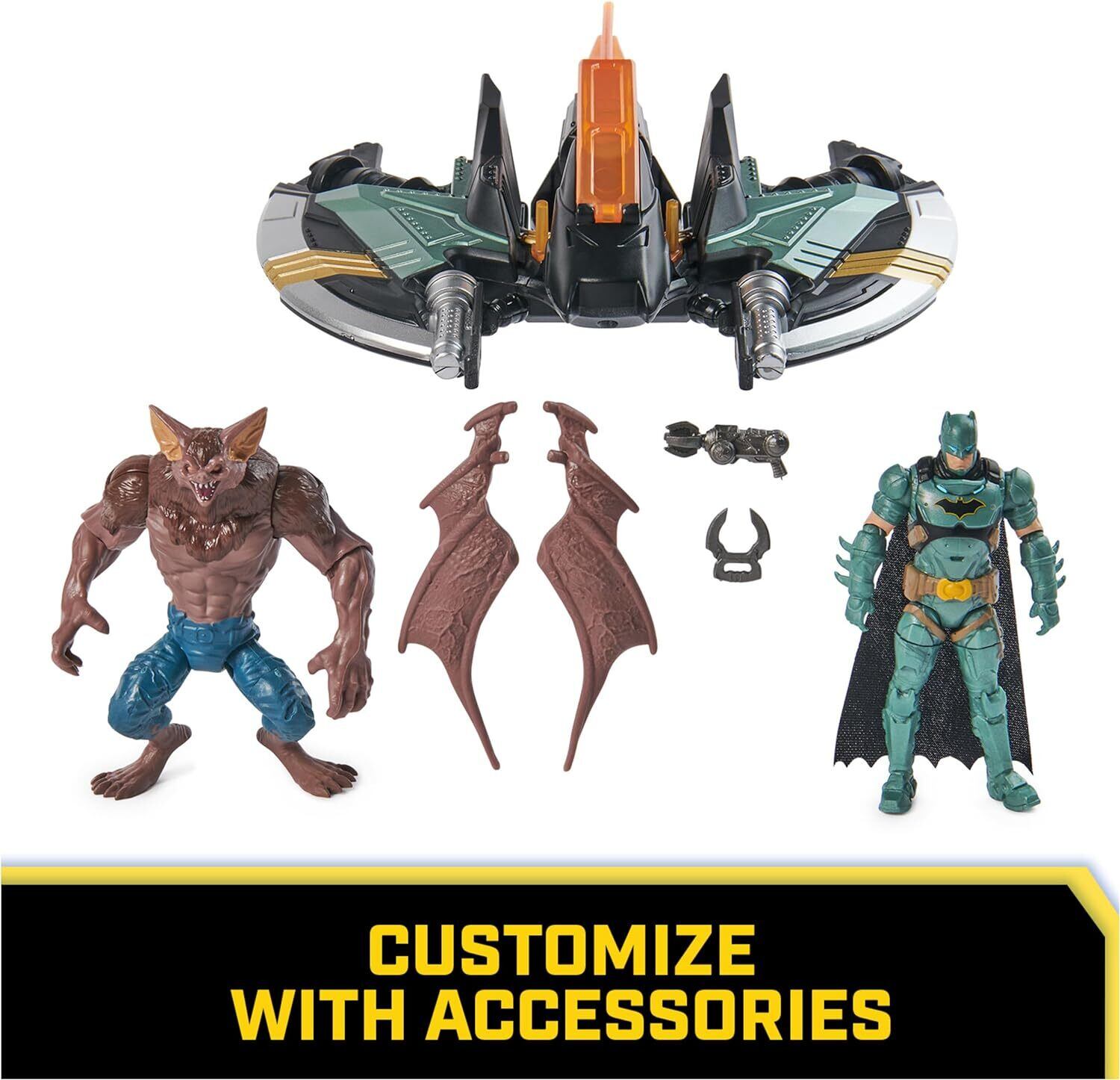 スピンマスター DC バットマン エアリアル バトルパック バットマン