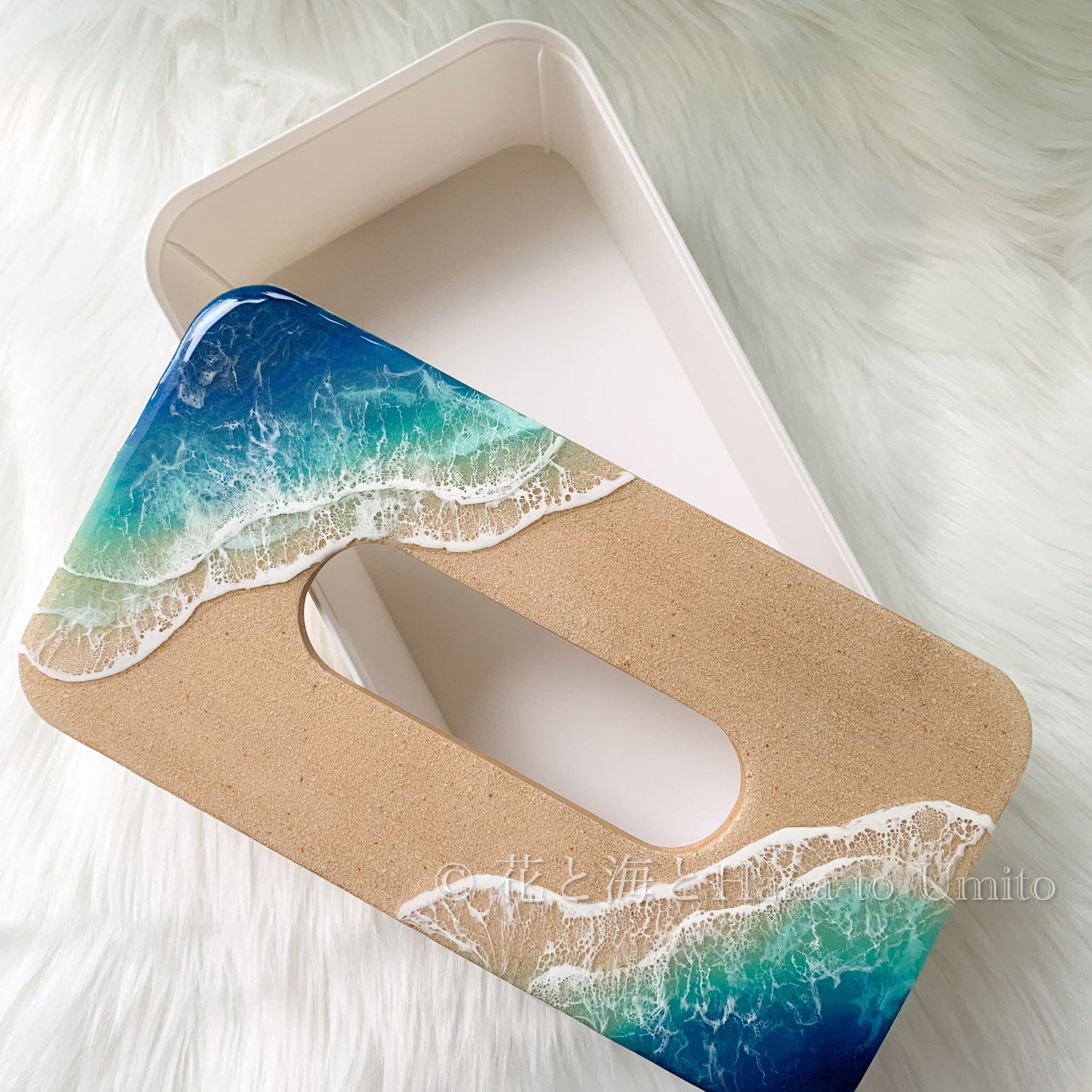 1203】オーシャンアート ティッシュケース 【1204】オーシャンアート