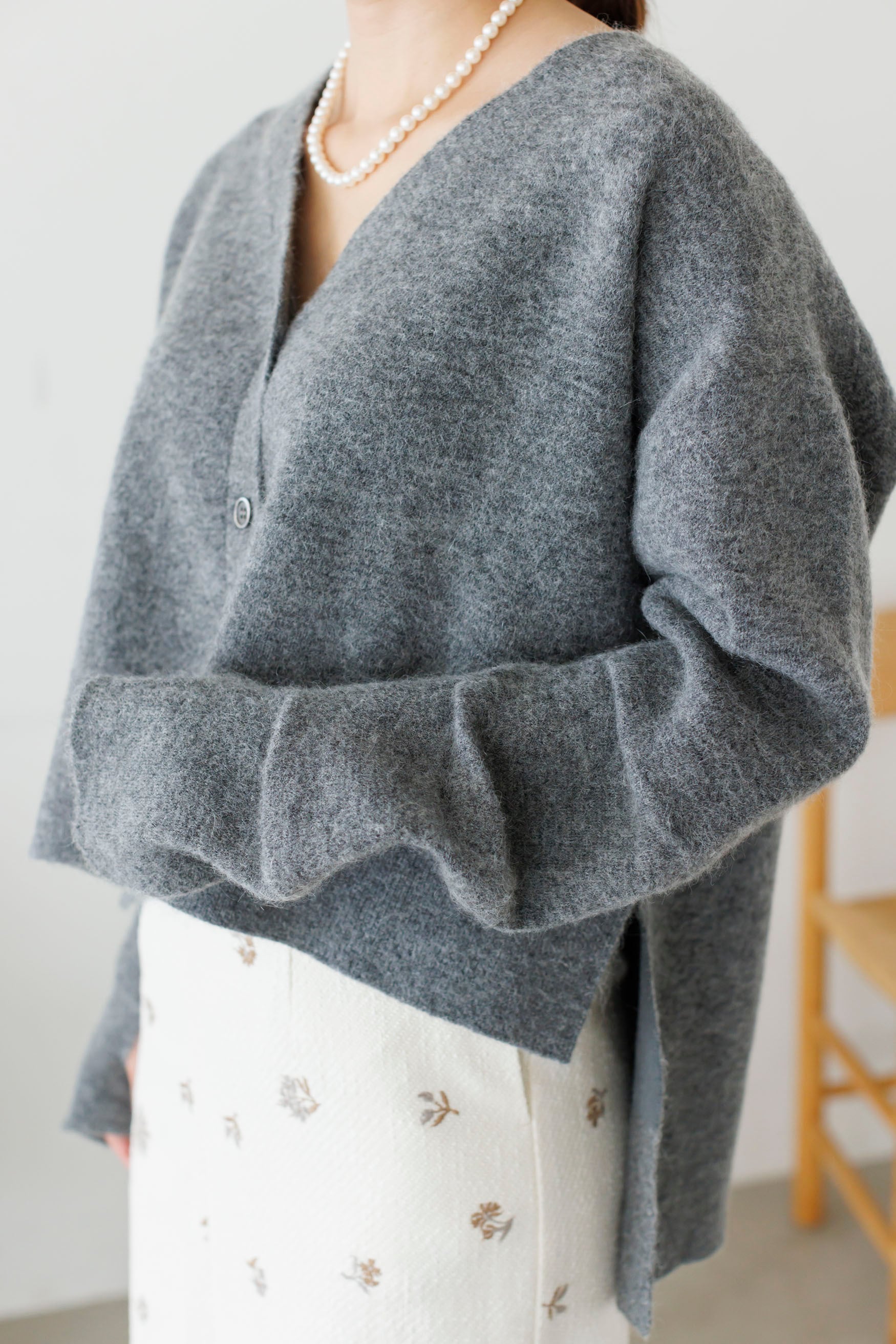 10/27(fri)21:00- Knit cardigan | Bluelea 