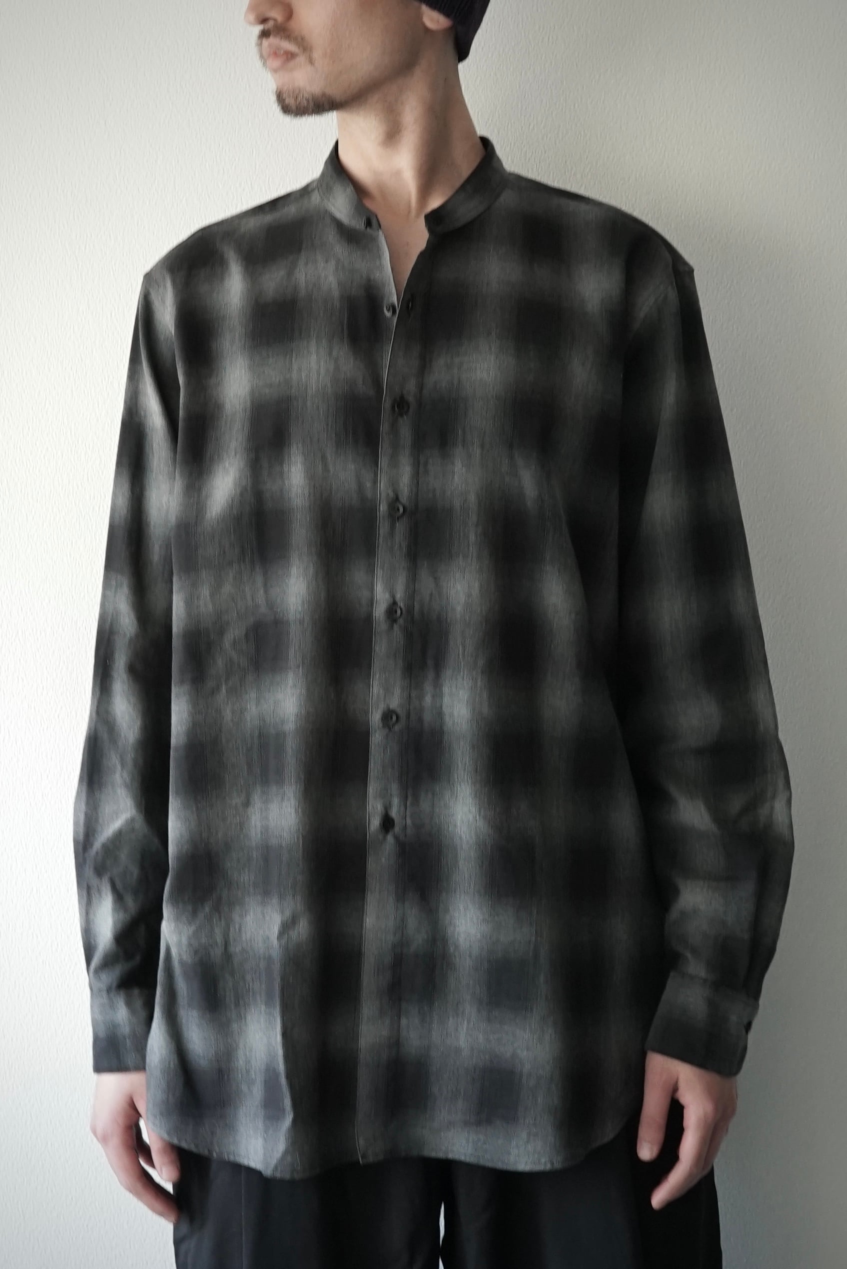 Lite Ombre Chack / Granpa Shirts (SHADOW） | C O L I N A