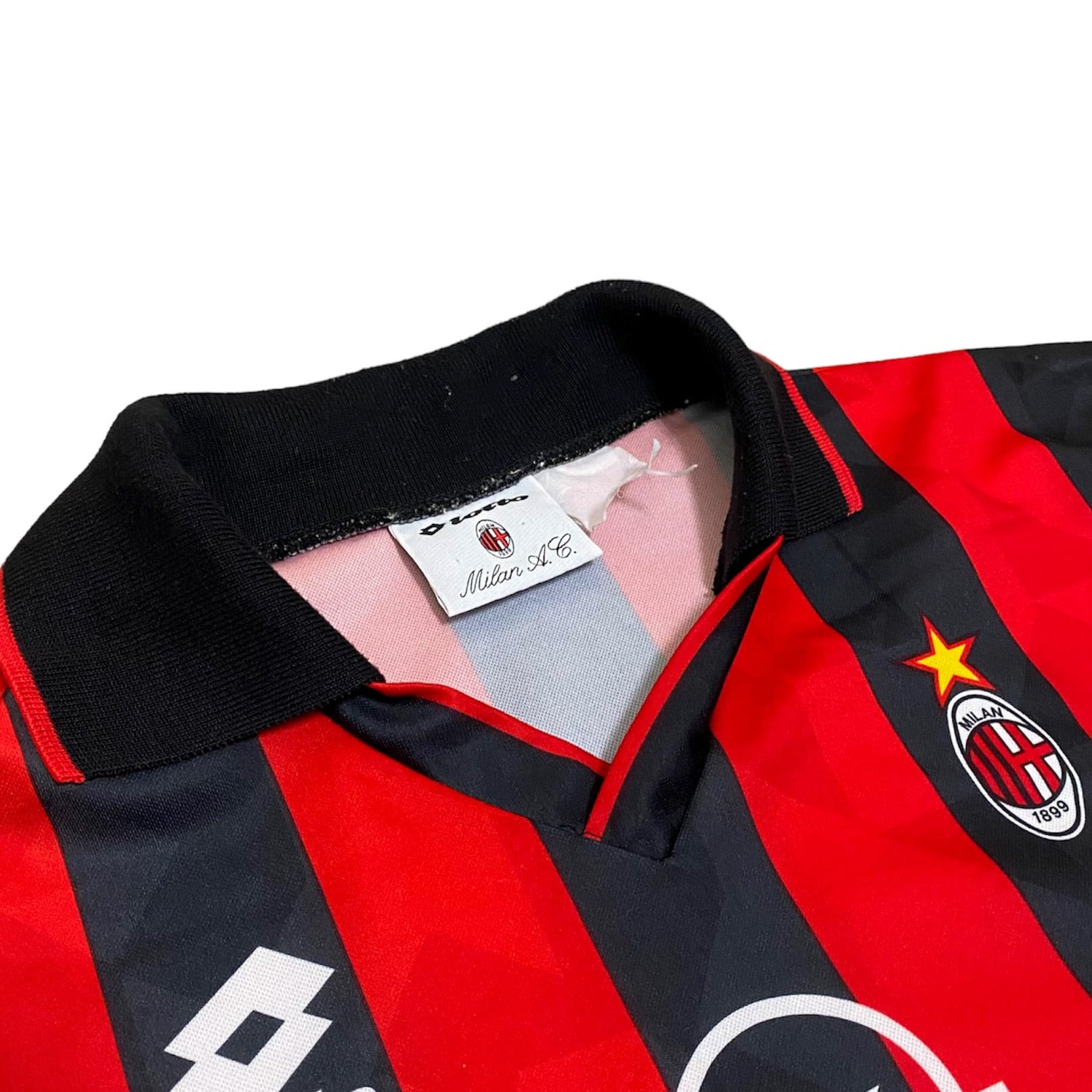 90's lotto ”AC Milan” Football Shirt / ACミラン フットボール