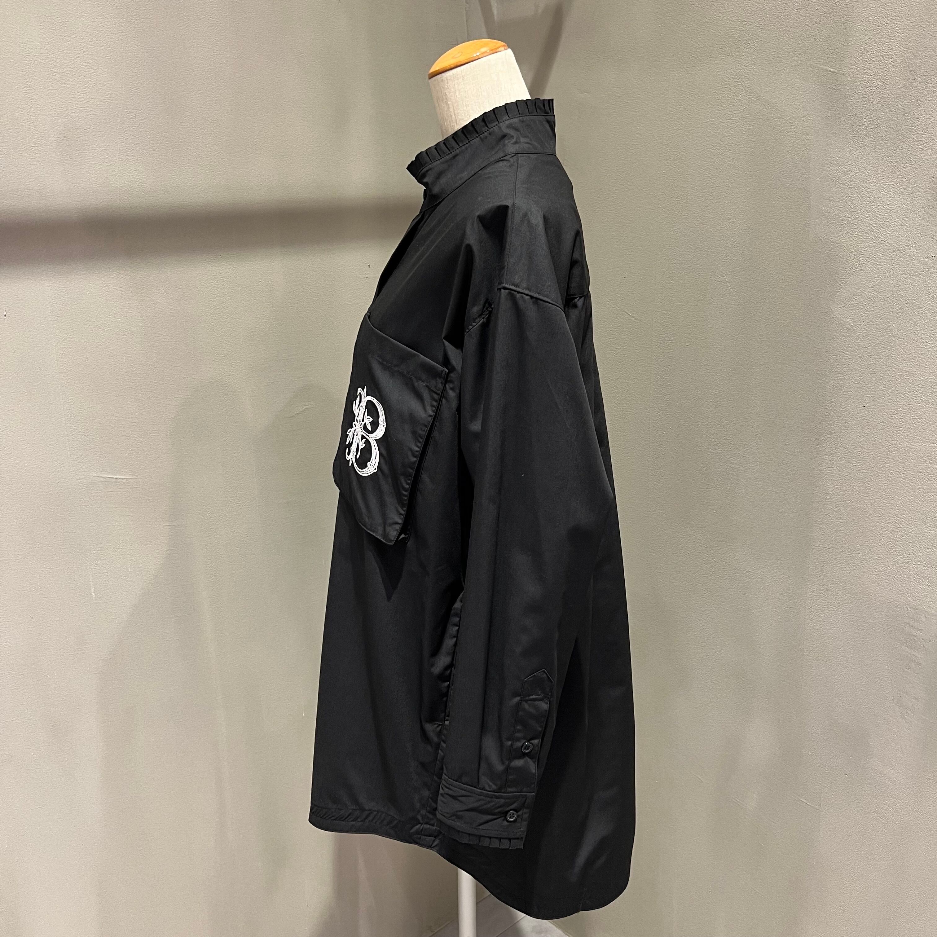 THOMAS MAGPIE/ハイネックフリルデザインオーバーシャツ | 20ｰtwentyｰ