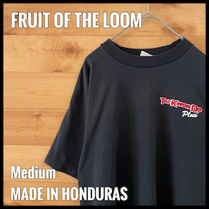 【FRUIT OF THE LOOM】テコンドー バックプリント Tシャツ ワンポイントロゴ イラスト Mサイズ US古着