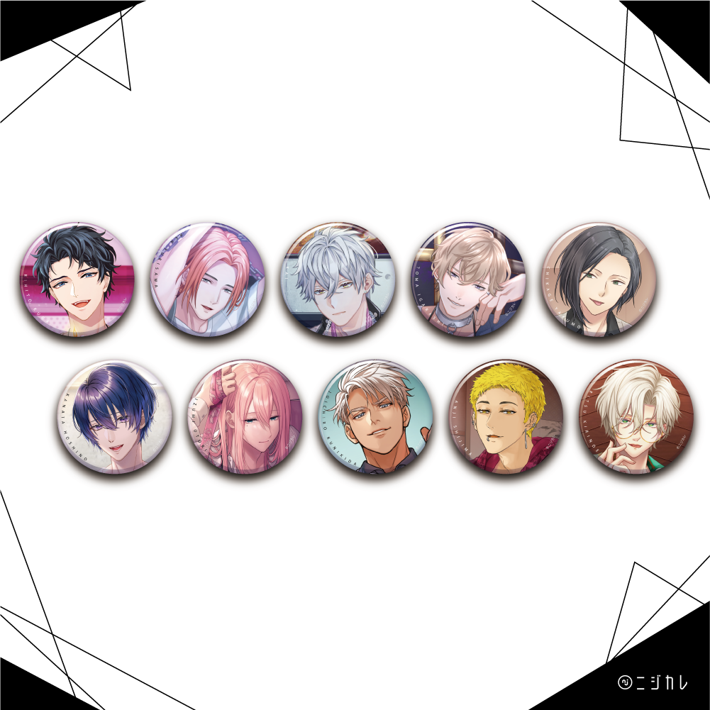 ニジカレ ランダム缶バッジVol.6【A】