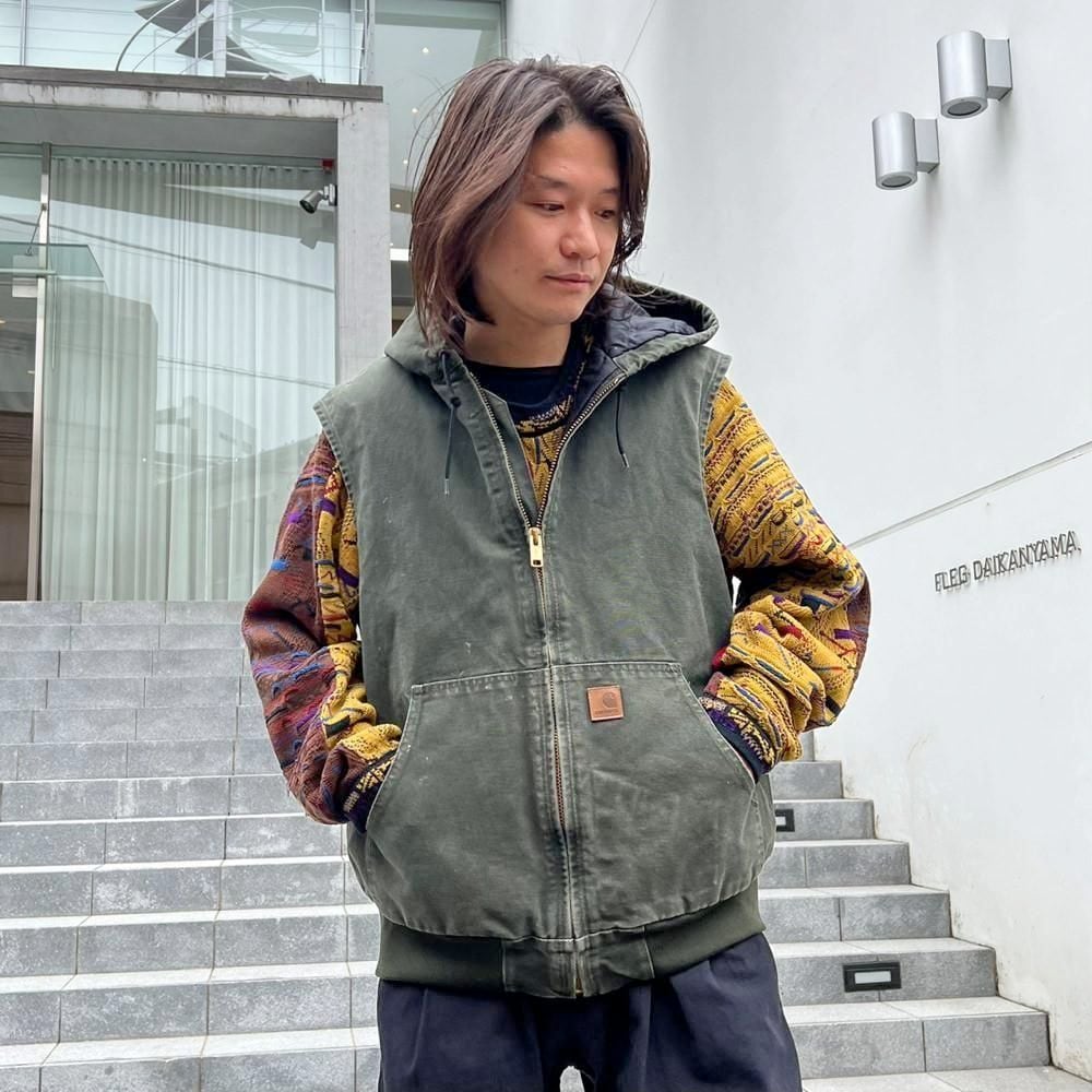 Carhartt】Vintage Duck Vest【2000s-】Vintage Sleeveless Active
