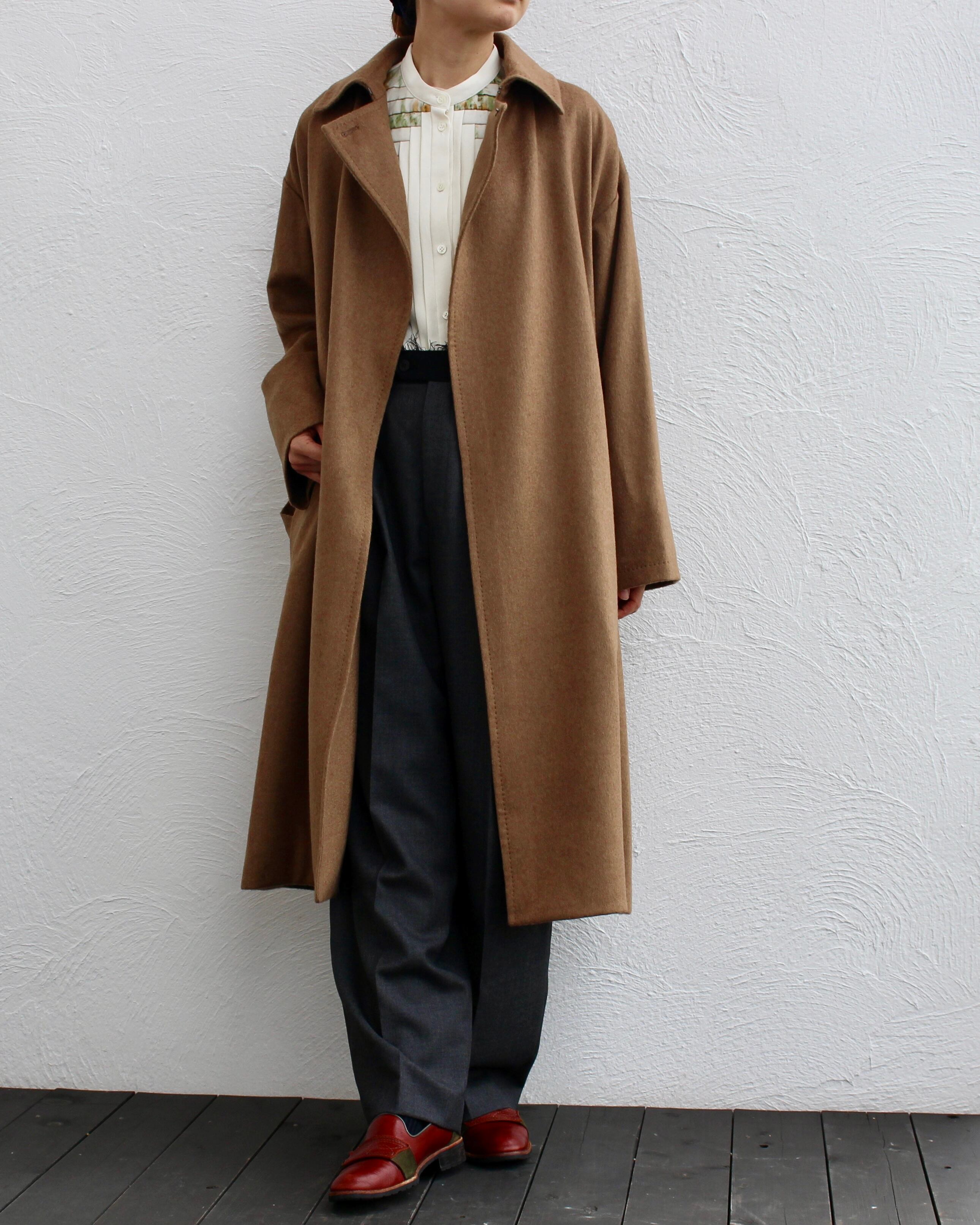 ATON/camel loden coat | Coffee Restaurant & Boutique mari 