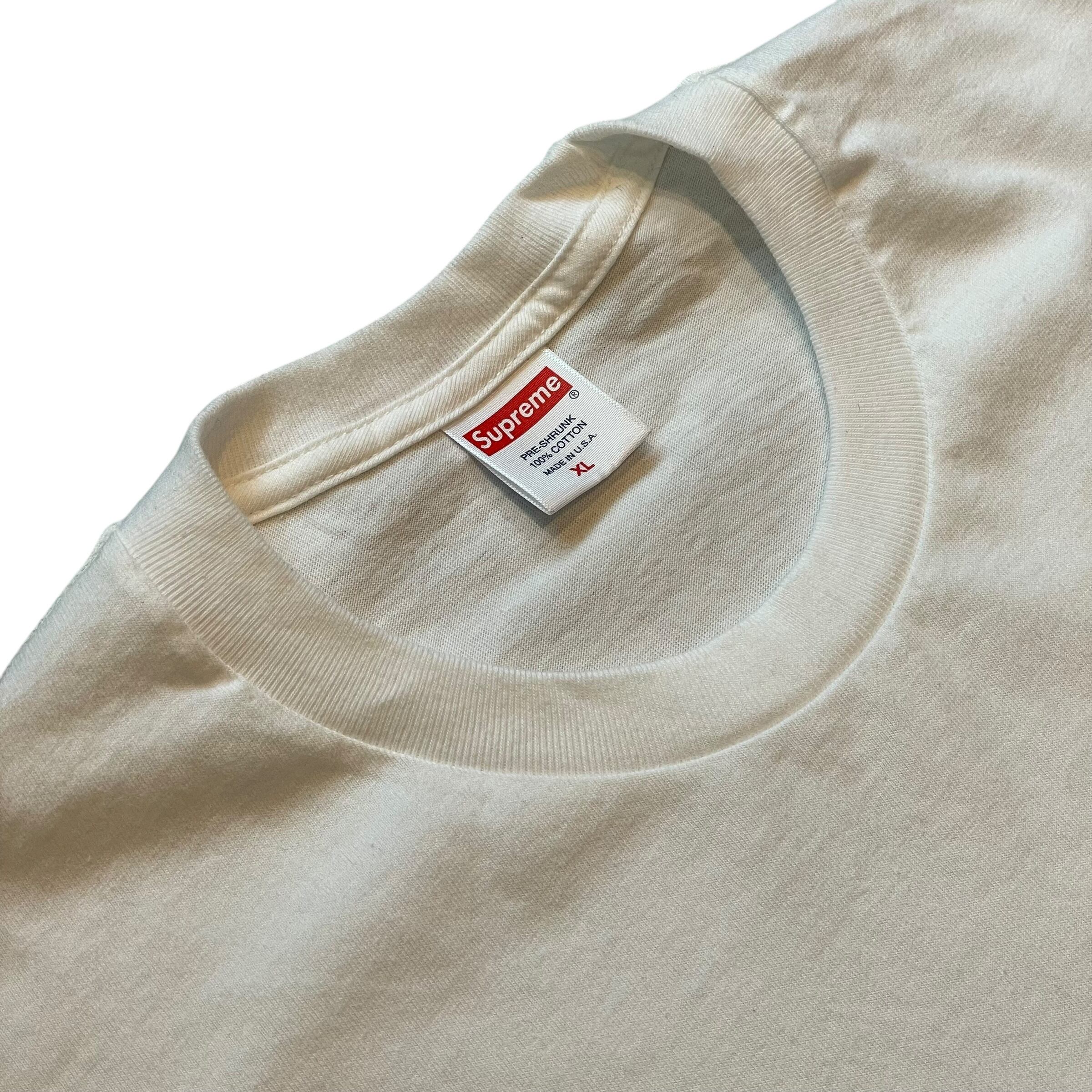 WHITE-XL】Dead stock !!! Supreme 