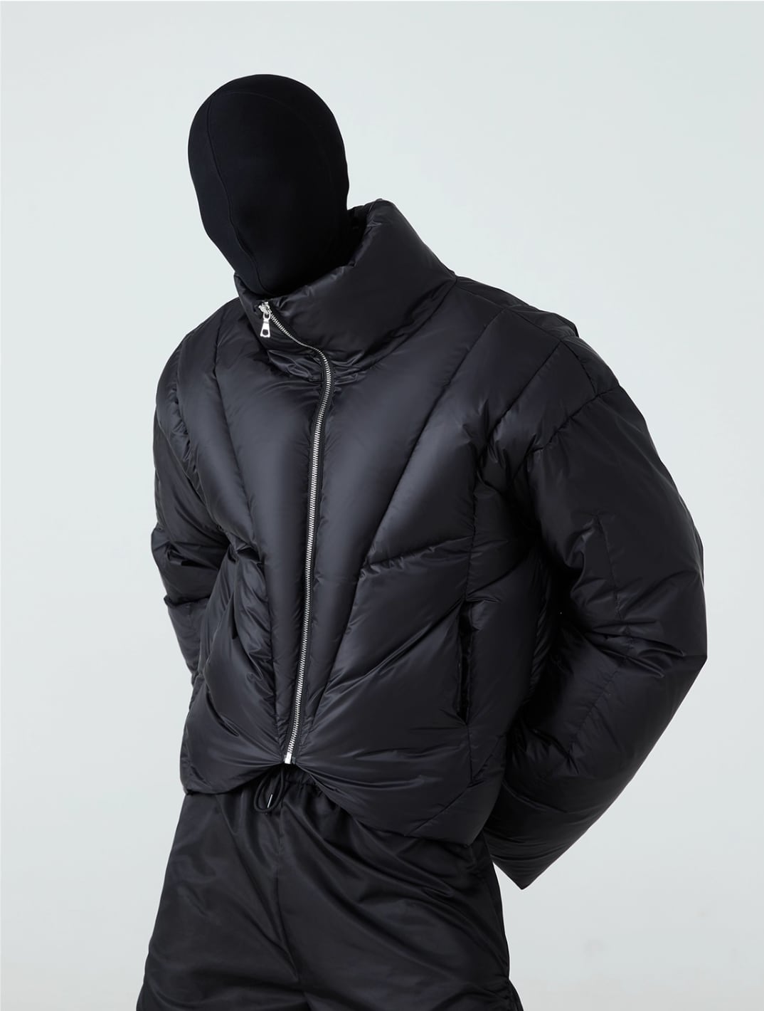 Stand collar short jacket 0016