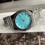 【ICE21】Aether Steel Watch【SILVER×LIGHTBLUE】