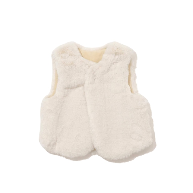 リバーシブルベビーベスト  OFFWHITE