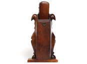 1900-20s  Bulldog  Glass Eyes  Brush Holder