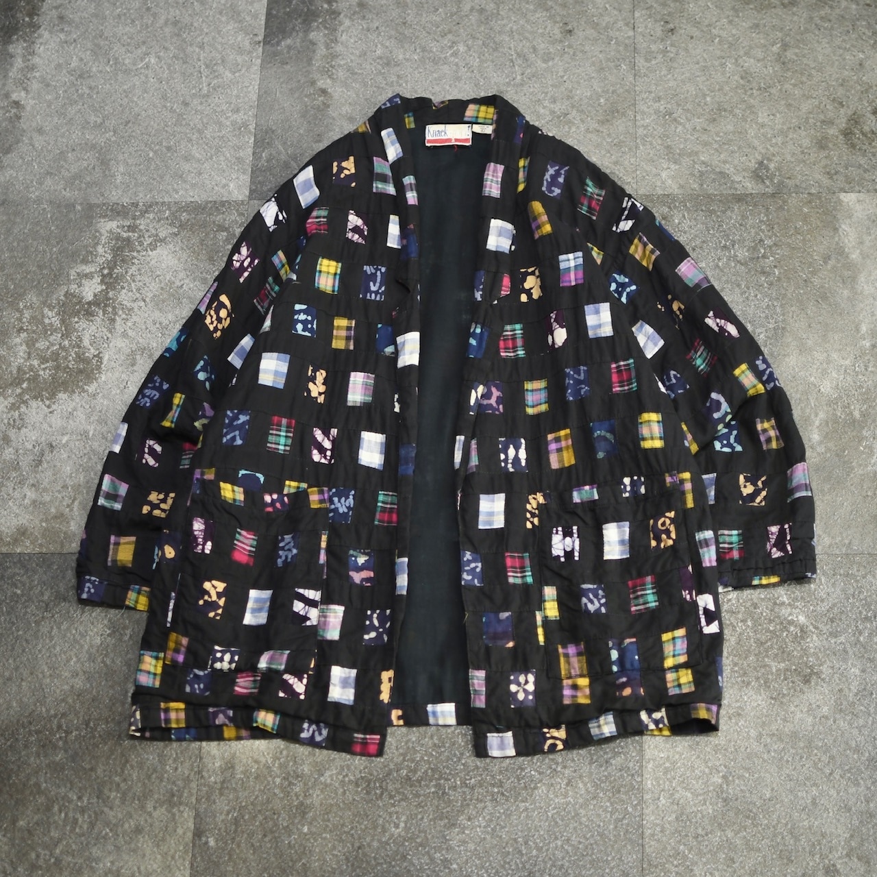 patch work design indian cotton jacket