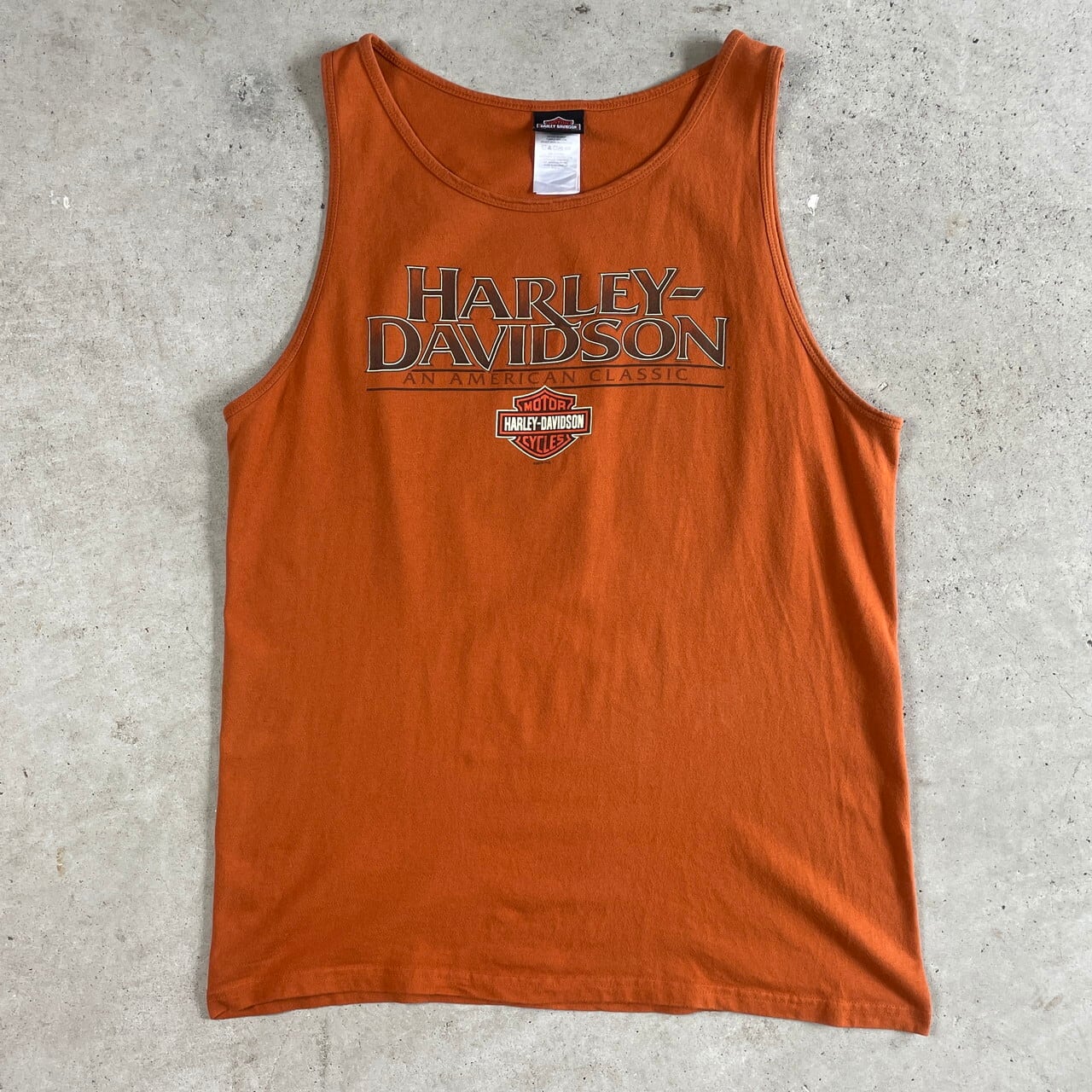 ハーレーダビッドソン ノースリーブ カットオフTシャツ タンクトップ【A-527】 Harley Davidson(ハーレーダビッドソン) タンク Harley-Davidson ハーレー Tシャツノースリーブ タンクトップ