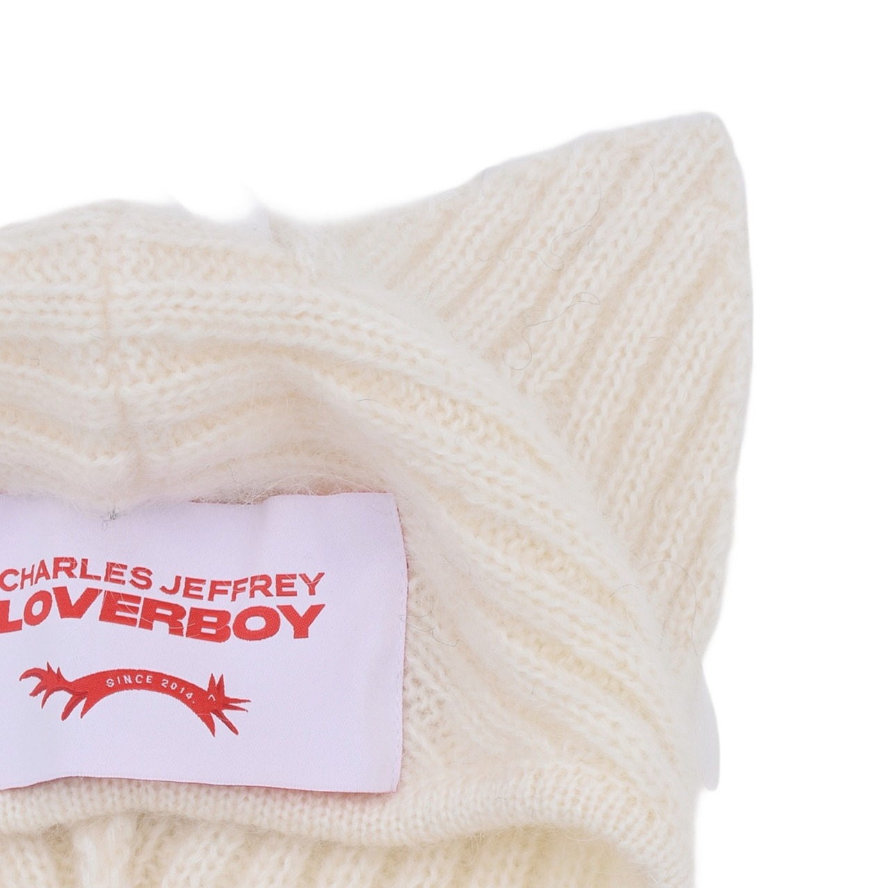 【CHARLES JEFFREY LOVERBOY】EARS BALACLAVA(ECRU) - 5