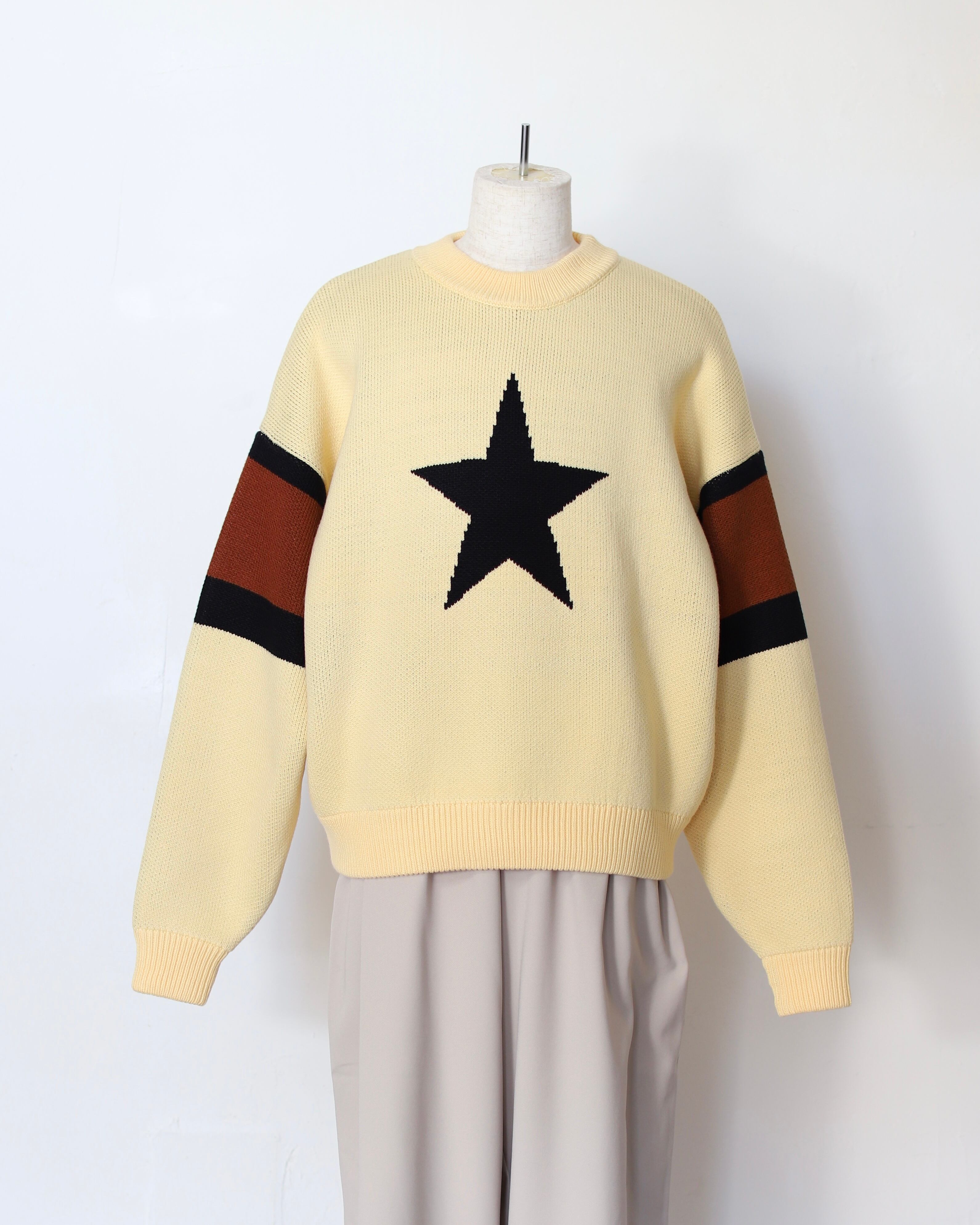 Star Warm Sweater/スターウォームセーター | AMBERGLEAM