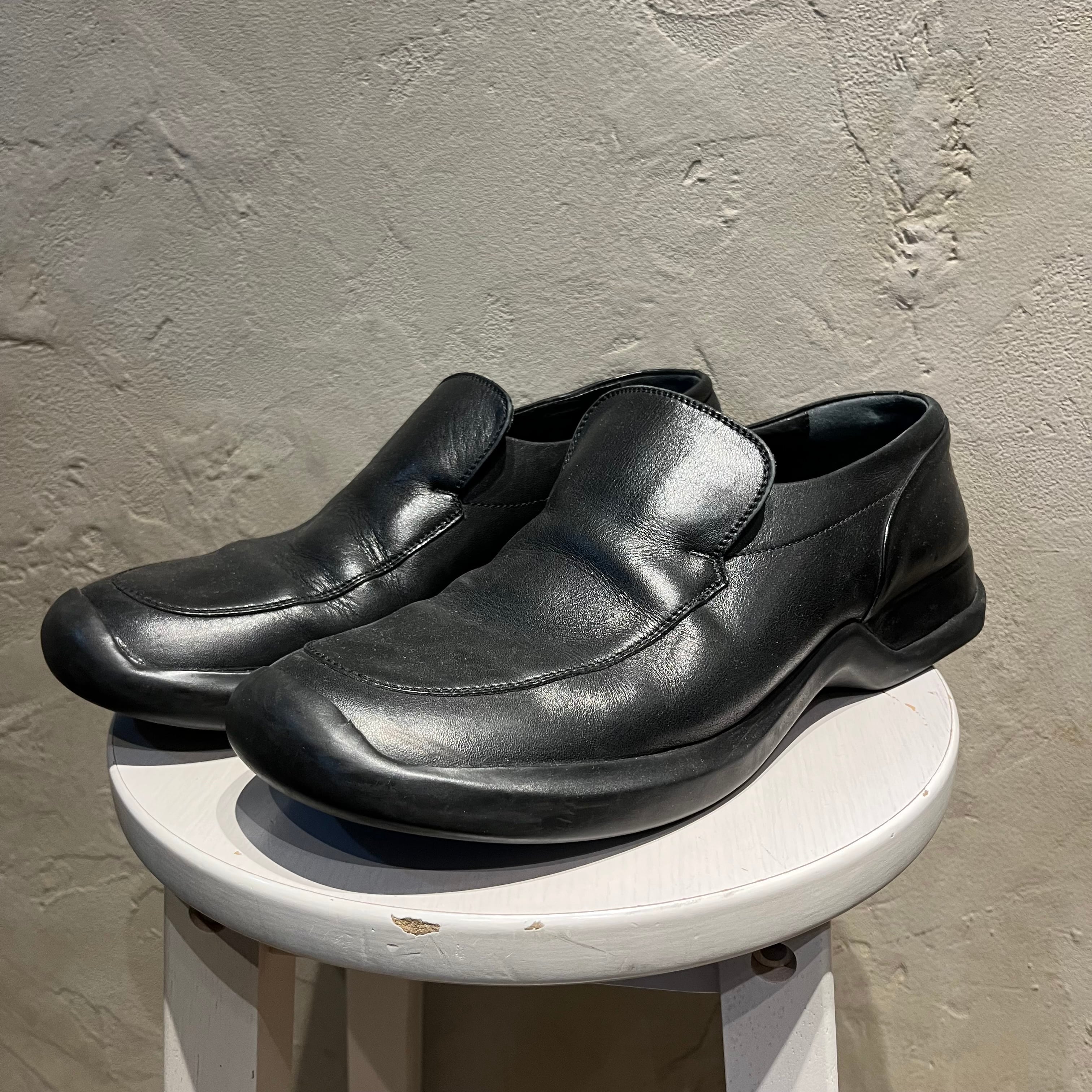 GIORGIO ARMANI ジョルジオアルマーニ レザーシューズ SIZE26.5  