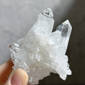 ゼッカ産水晶クリアクォーツ クラスター73◇ Clear Quartz From Zeca de Souza ◇天然石・鉱物・パワーストーン