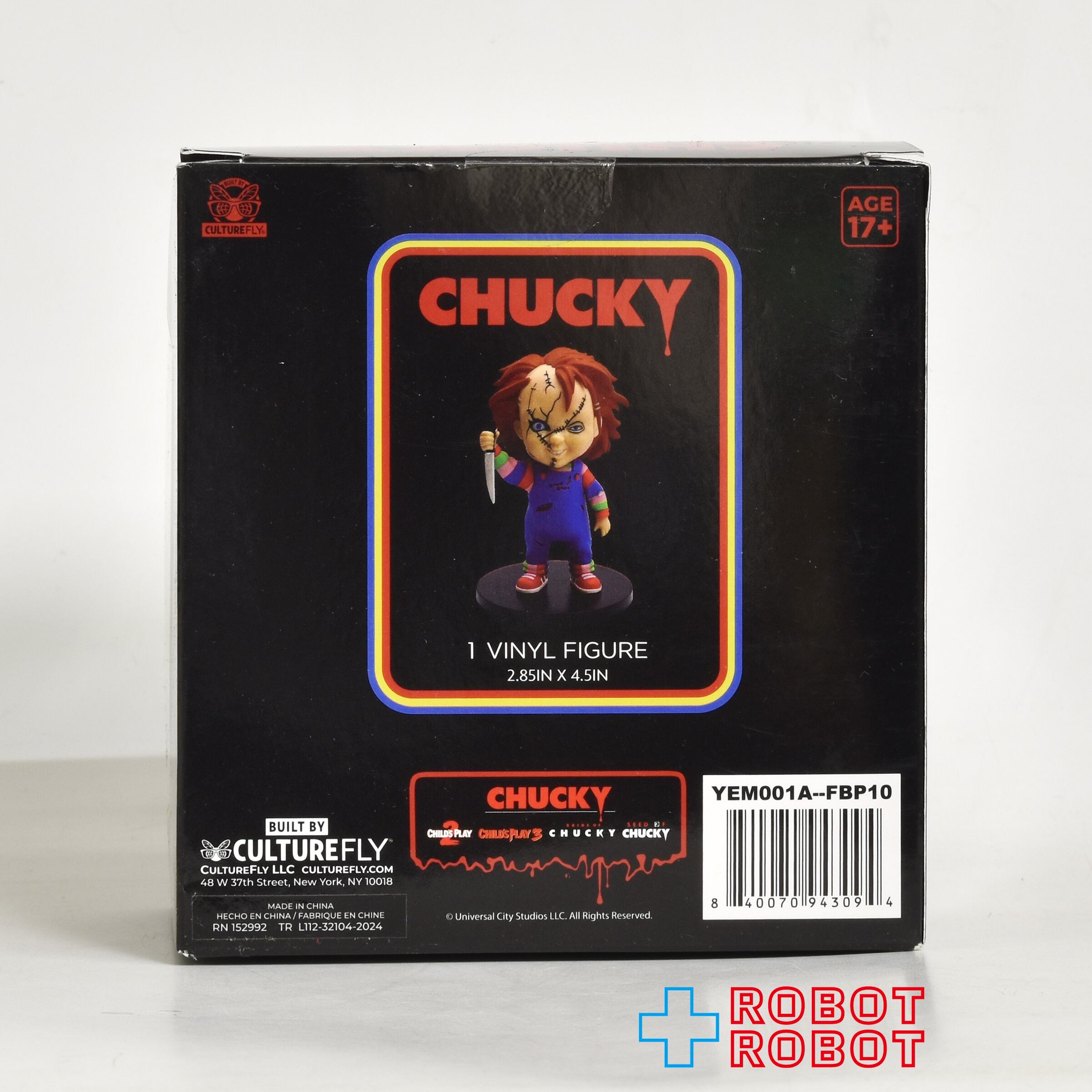 CHUCKY ビニールフィギュア CHUCKY ビニールフィギュア 【公式通販】