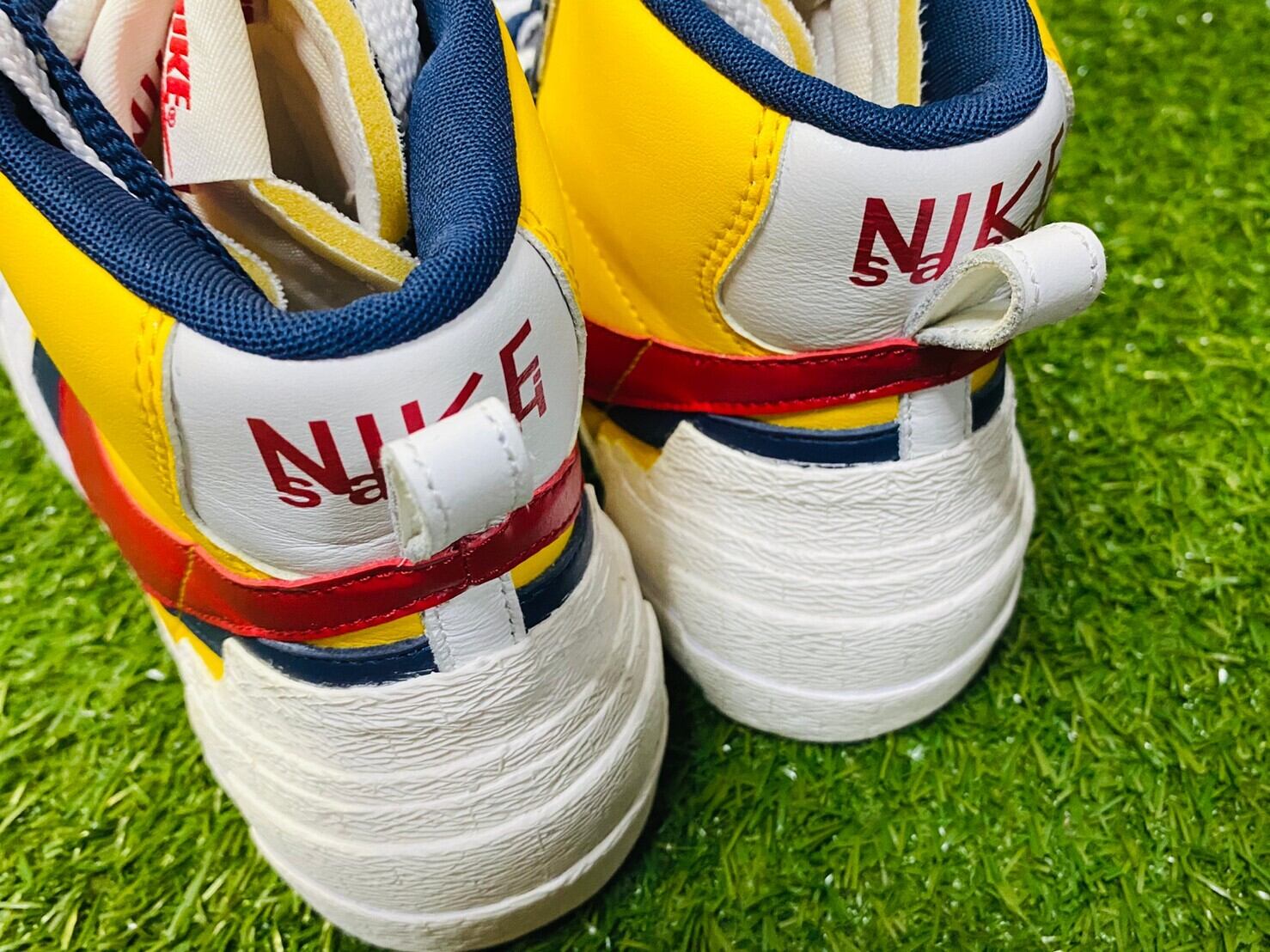 NIKE × SACAI BLAZER MID VARSITY MAZE BV0072-700 27.5cm 180JG7335 