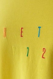 Benetton 012 rainbow embroidery t-shirt