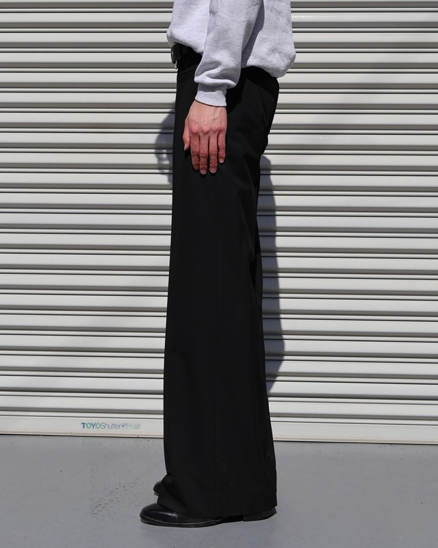 wide straight slacks