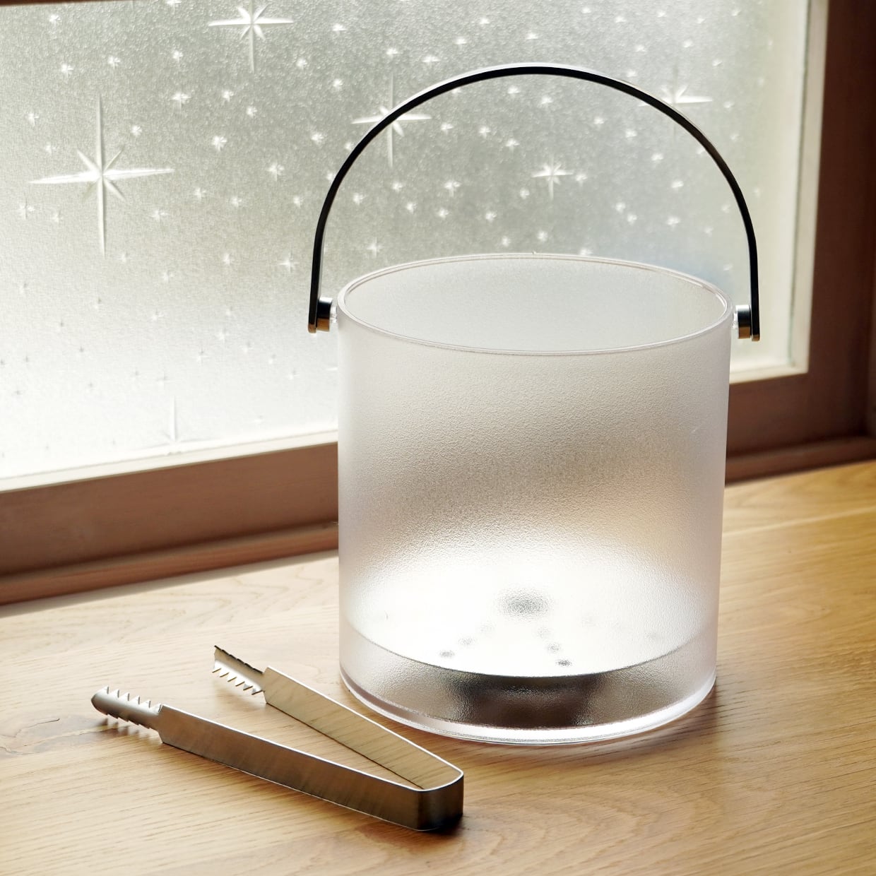 Be アイスペール シングル ・アイストング 付き/ 2色 | mals online shop