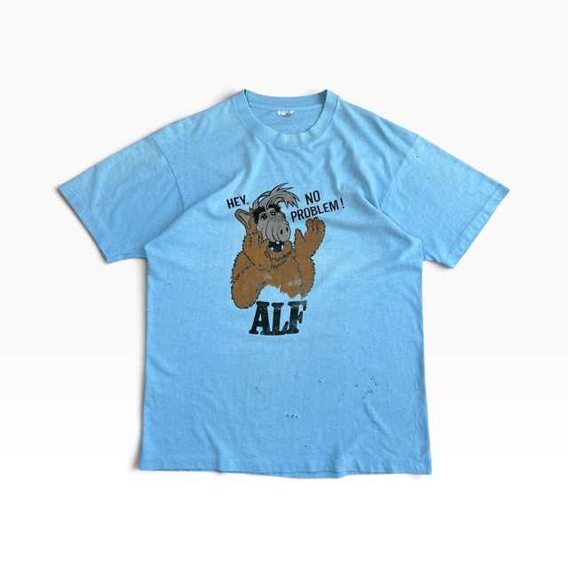 90s Good ”F” T-Shirt    ”ALF” アレフＴシャツ    グッドレギュラー ヘインズ フルーツ オニータ ラッセル