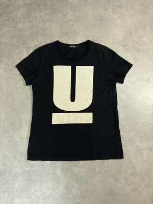 UNDERCOVER Uロゴ Tシャツ ブラック