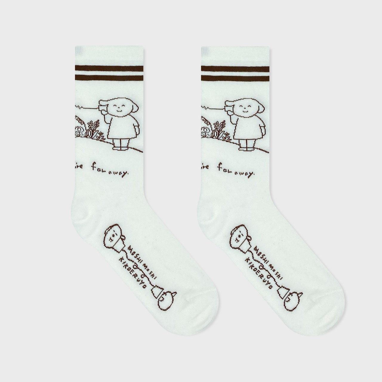 【Junichi Koka】江夏潤一 SOCKS even if you're far away ソックス