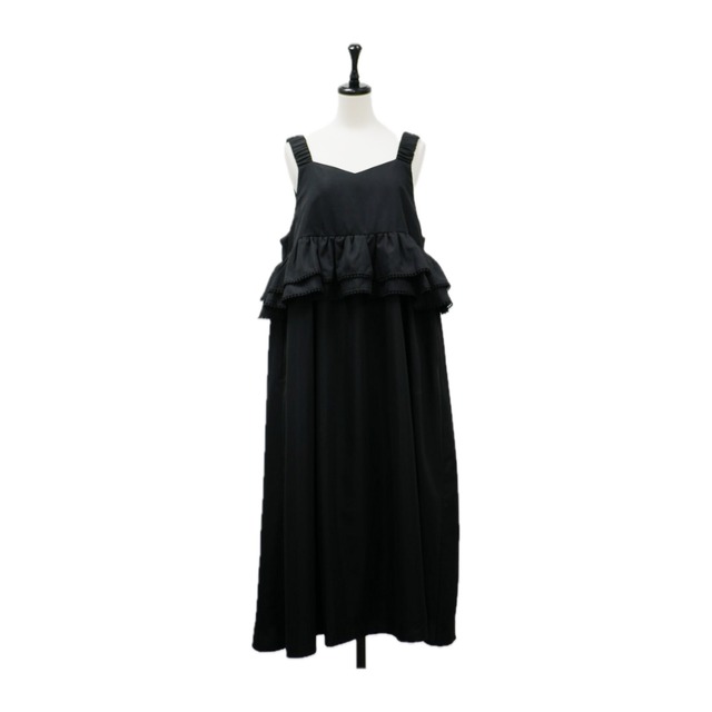 Tiered frill camisole onepiece