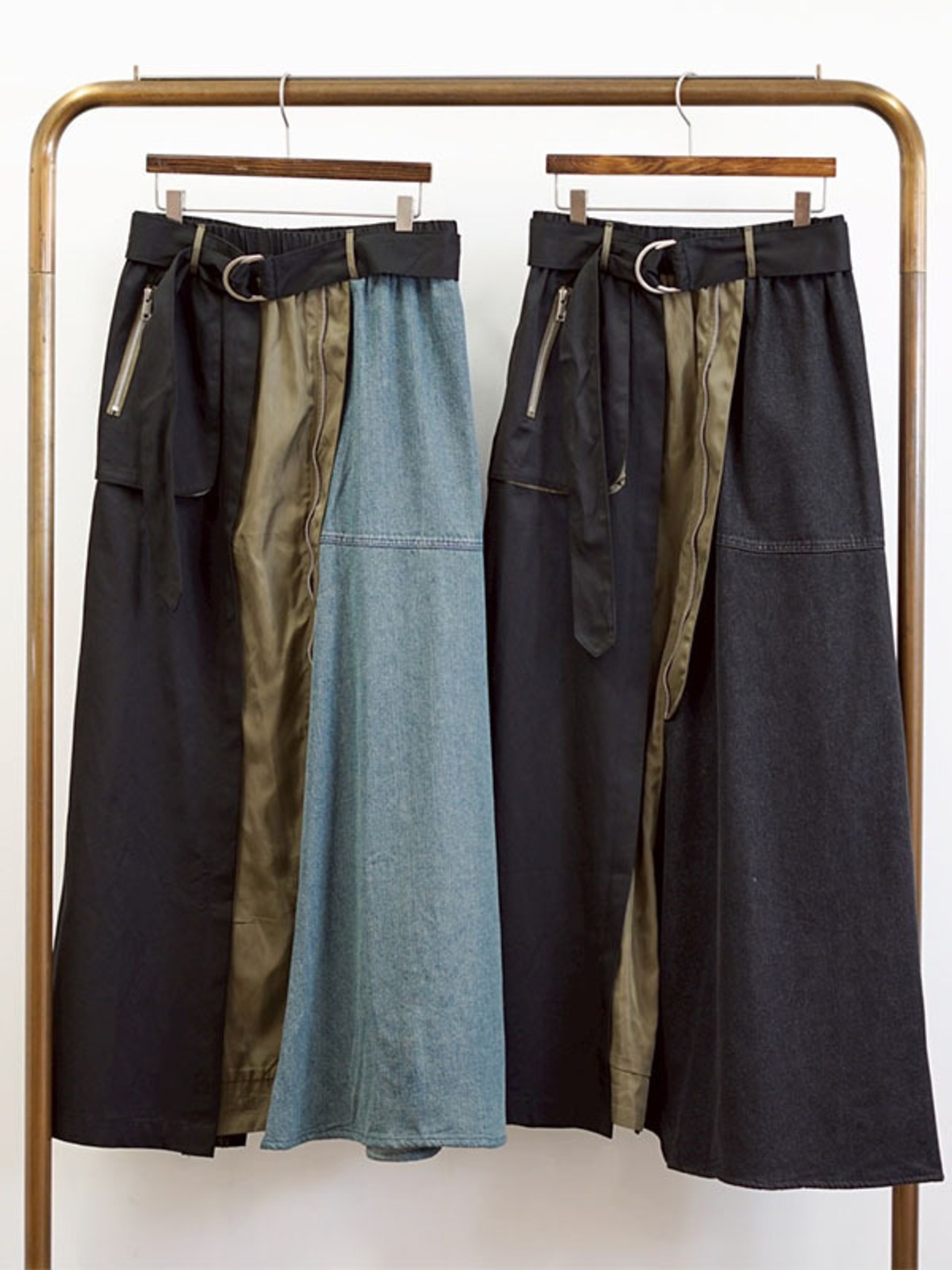 セブンデイズ　1251266　異素材ブロッキング SK