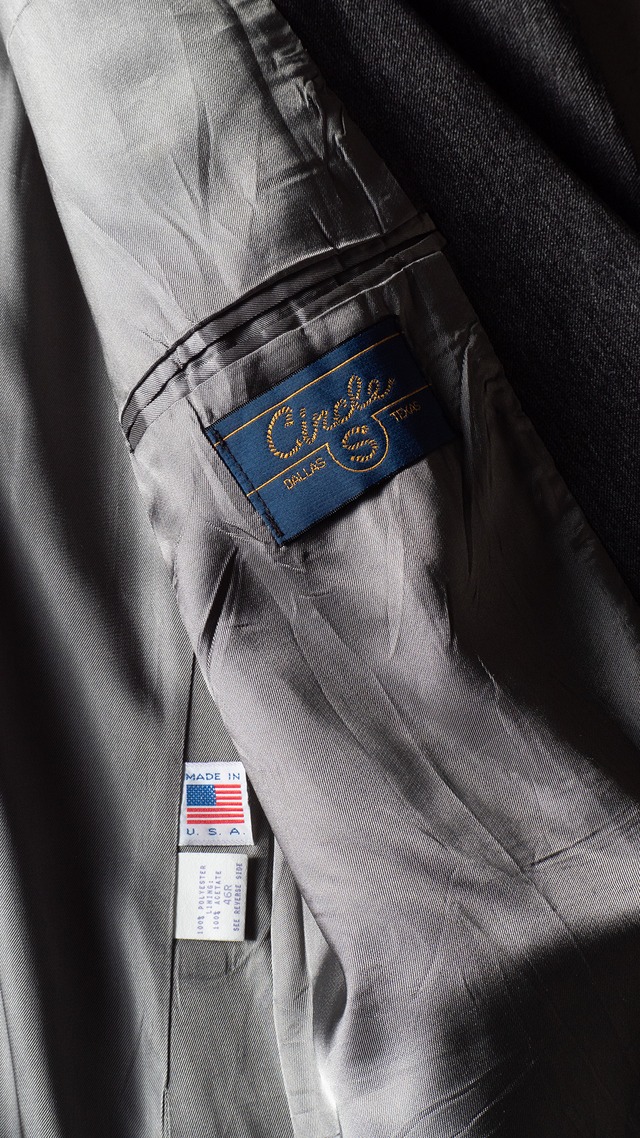 "Circle S" 1980s Western tailored jacket