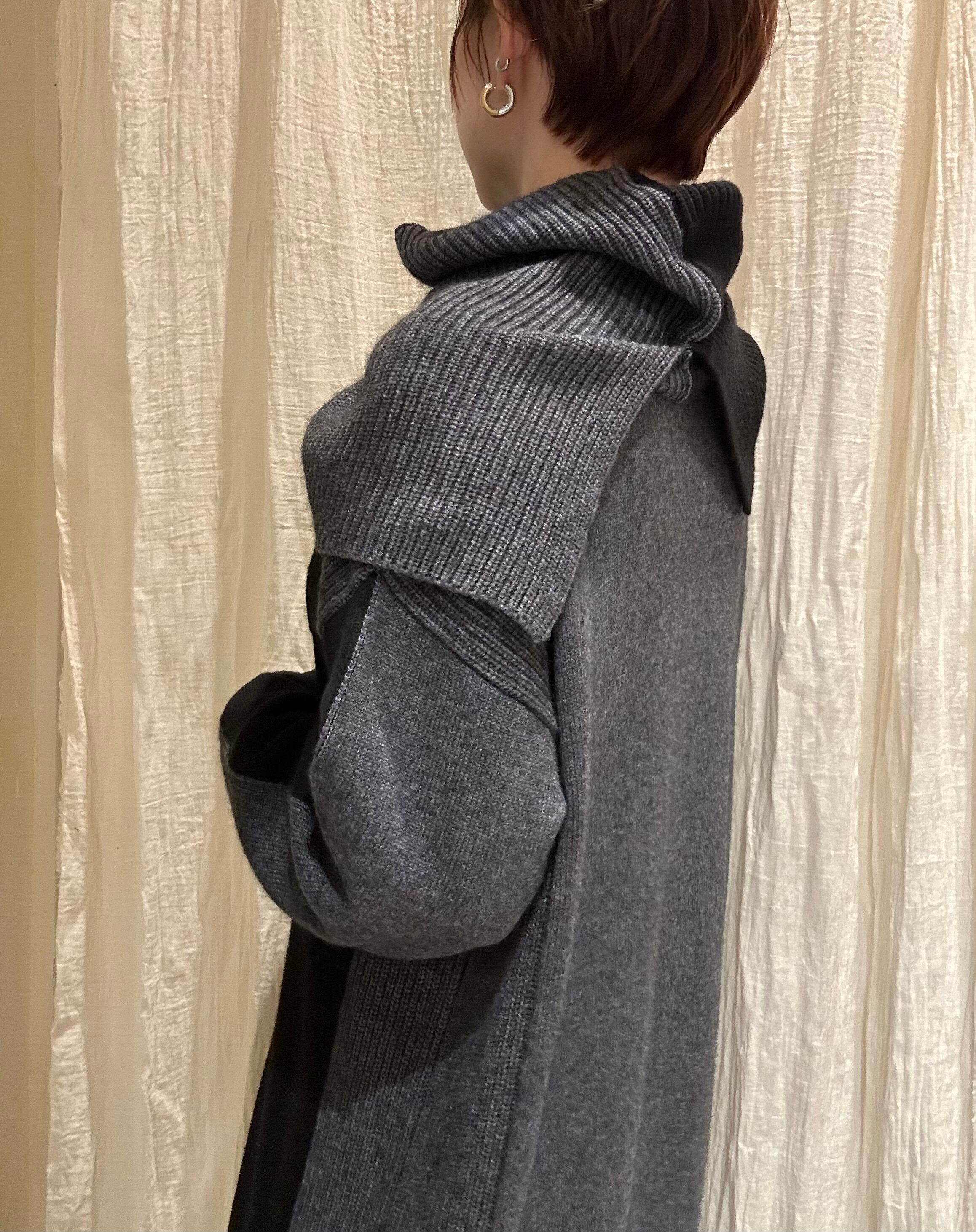 4wayバイカラーロング丈ニット EN'DAY(エンデイ) | EARL