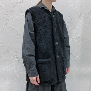 （g）ヴィンテージシープボアベスト