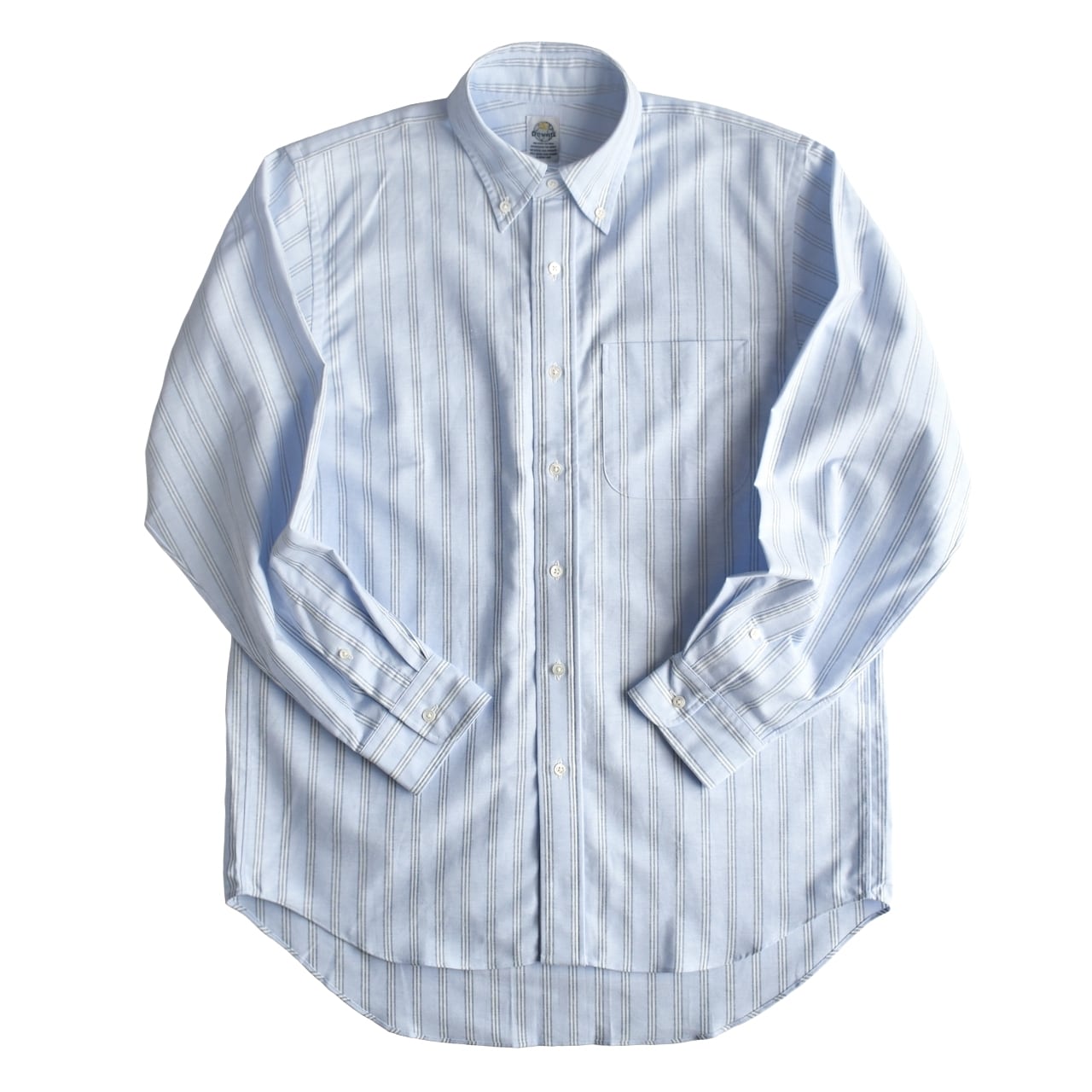 D.C.WHITE / IVY B.D. SHIRT Stripe Oxford - アイビー B.D.シャツ