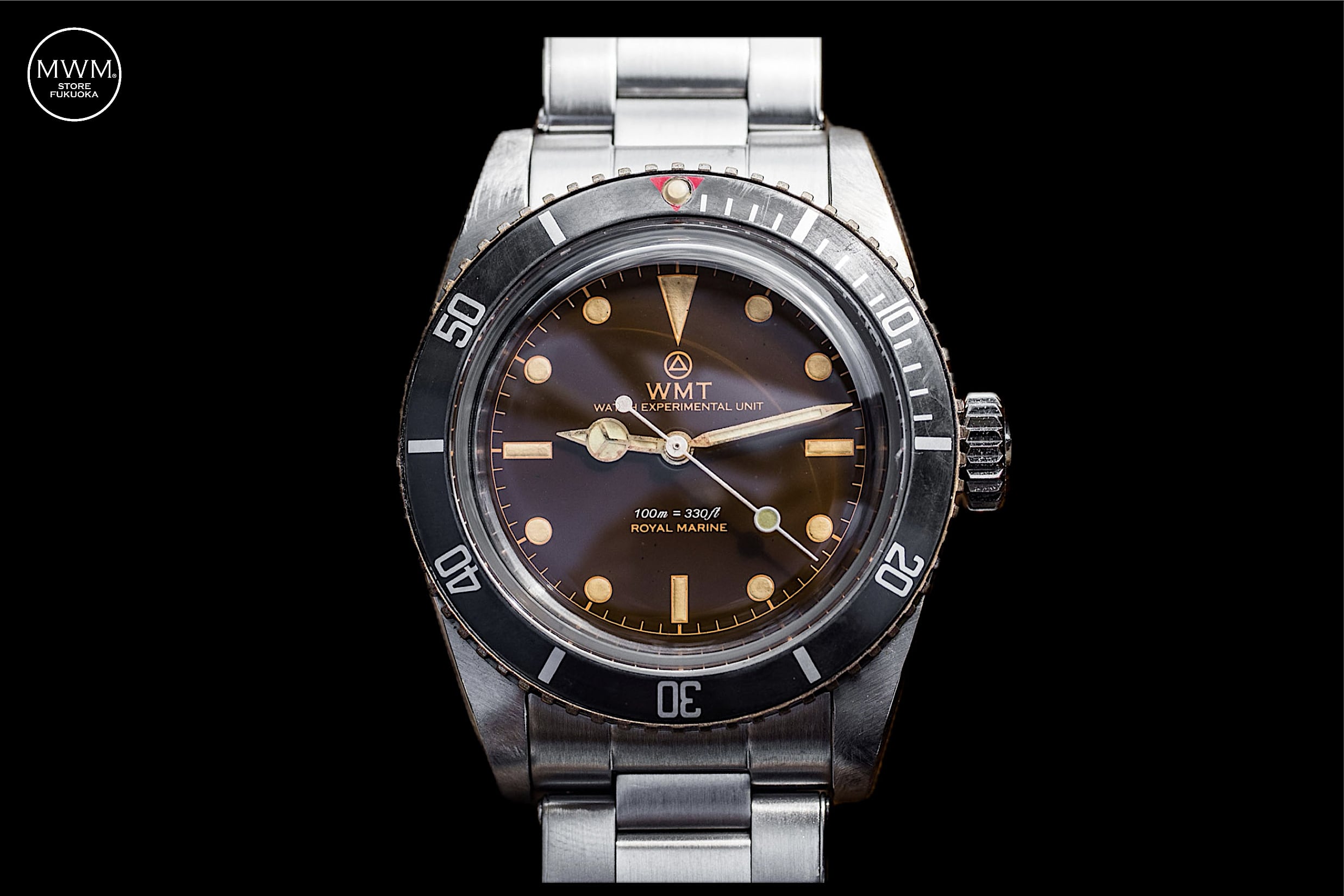 WMT Sea Diver – All Aged With Brass Bezel / Tropical Dial Edition