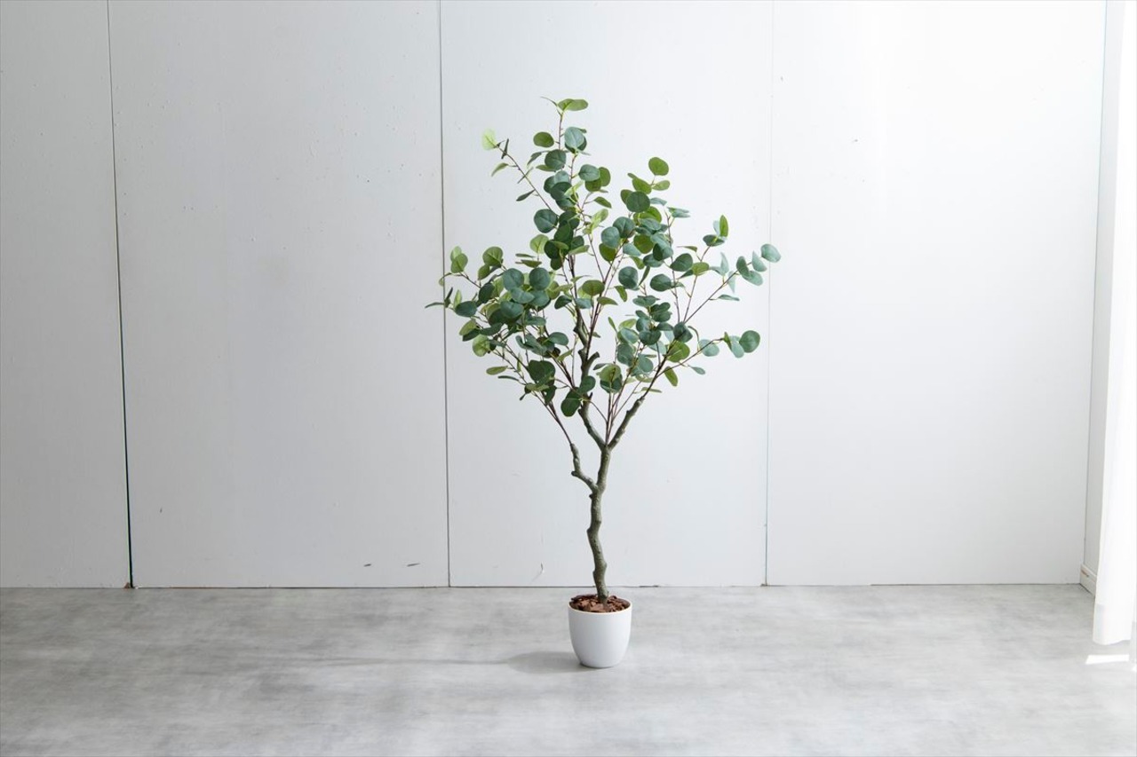 【高さ130cm】Nature 光触媒人工観葉植物　ユーカリ