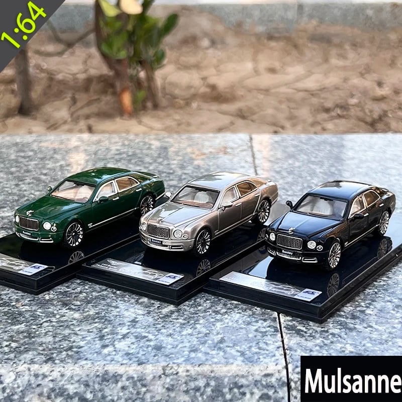 SC 1:64 ベントレー ミュルザンヌ スピード シルバー 合金