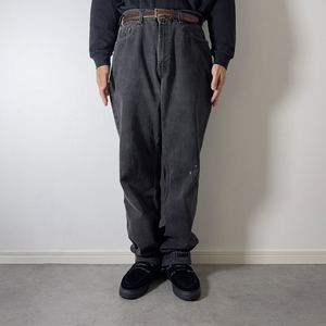Levi's 550 black denim "made in USA" W36L33相当 古着
