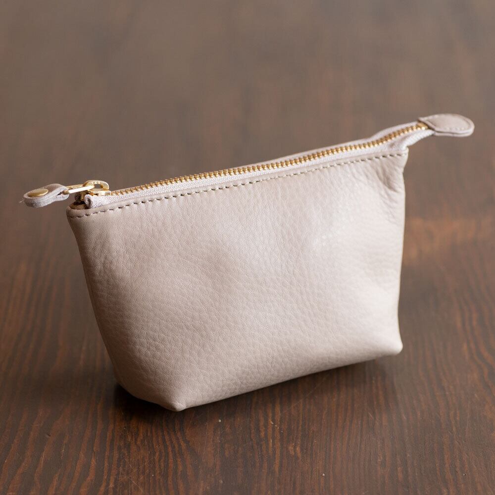 化粧ポーチ (ソフトシュリンクレザー) 【apo-01cs】 | artigiano Ι