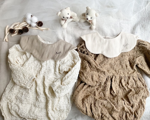 【全5色】もくもく花びらスタイ 単品 【全5色】もくもく花びらスタイ 単品