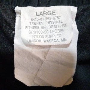 アメリカ軍　ARMY　PFU　ミリタリー　ナイロンショーツ　ショートパンツ　L