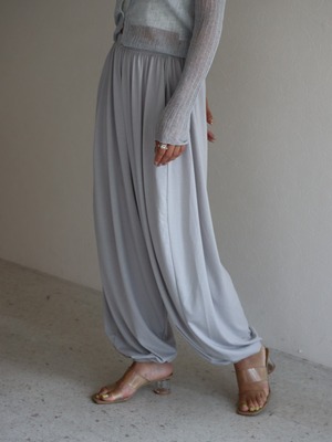 jersey balloon pants (right gray)