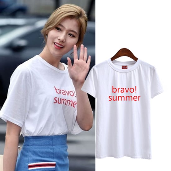 TWICE サナ 着用 Tシャツ プルオーバー☆ID166 | K-pop♡dmar powered by BASE